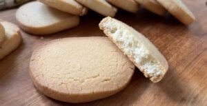 Galletas de Mantequilla sin huevo